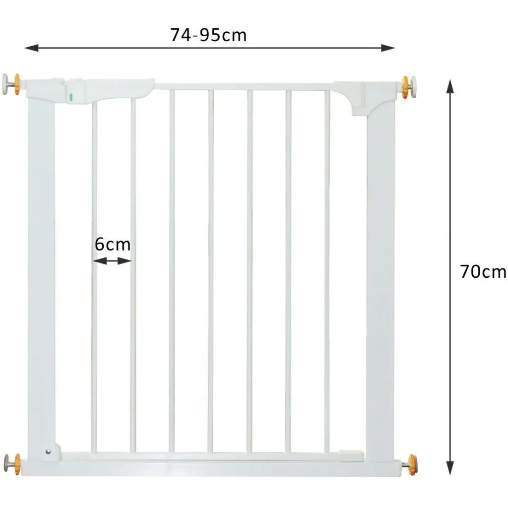 Türschutzgitter Hundegitter Türgitter 74-95 cm