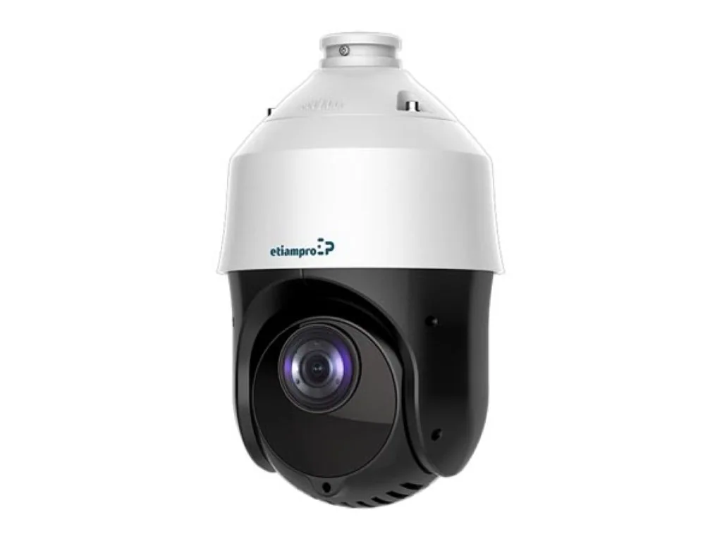 Dome IP-Netzwerkkamera, Überwachungskamera, Schwenken/Neigen/Zoomen, 2 MP, IR-LEDs, Nachtsicht 100 m, 15-facher optischer Zoom, 16-facher digitaler Zoom, WDR-Technologie, PoE-Funktion, App Guarding Vision, für Innen- und Außenbereich