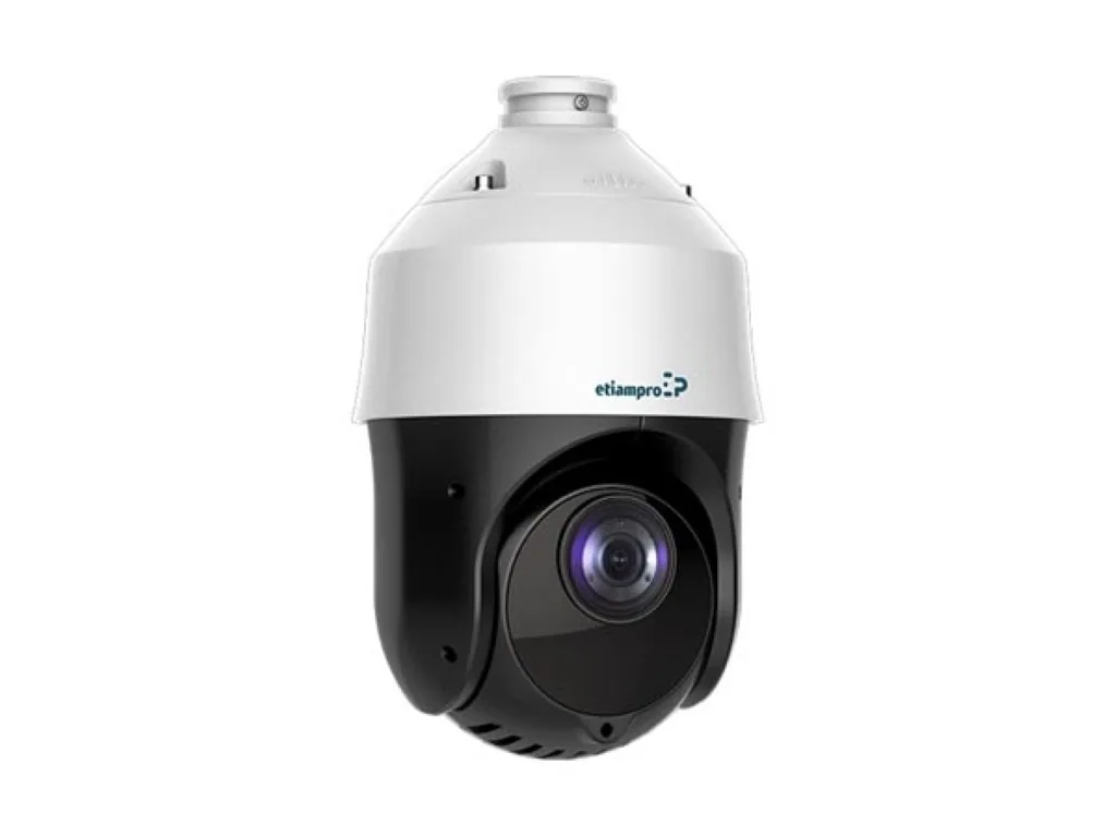 Dome IP-Netzwerkkamera, Überwachungskamera, Schwenken/Neigen/Zoomen, 2 MP, IR-LEDs, Nachtsicht 100 m, 15-facher optischer Zoom, 16-facher digitaler Zoom, WDR-Technologie, PoE-Funktion, App Guarding Vision, für Innen- und Außenbereich