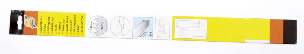 Zusatz Sägeblatt für Metall, 24 Zähne/1"