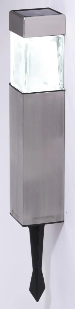 Solar Edelstahl Leuchten – 4 Stück