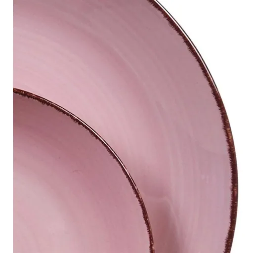 NL Geschirrset 16-teilig - Steingut - Rosa