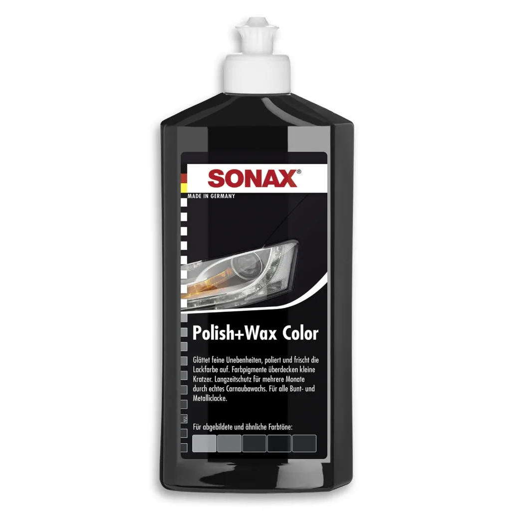 Polish+Wax Color schwarz 500 ml