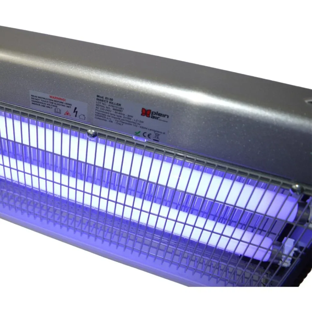 Insektenlampe - 2 Glühbirnen - 15W - 3000V - Mit herausnehmbarer Auffangschale
