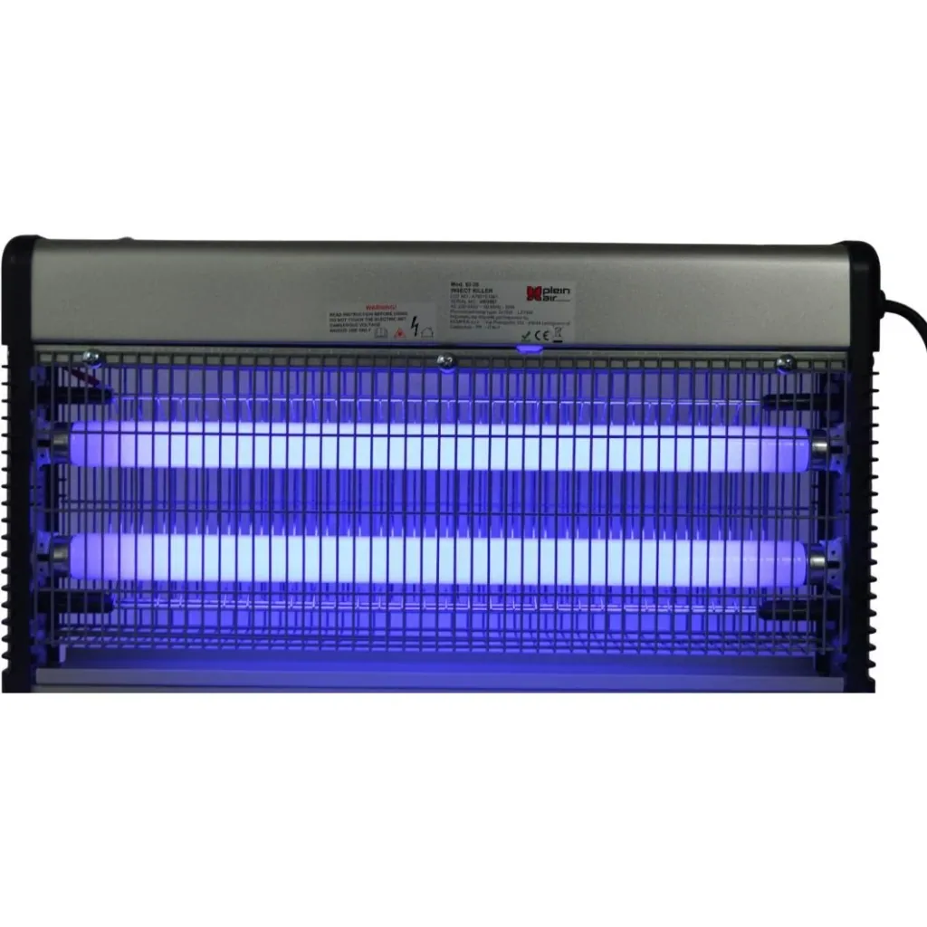 Insektenlampe - 2 Glühbirnen - 15W - 3000V - Mit herausnehmbarer Auffangschale