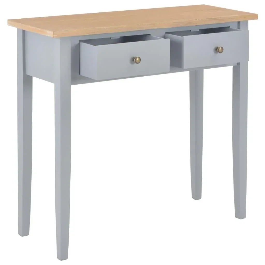 Beistelltisch 79x30x74 cm Holz grau