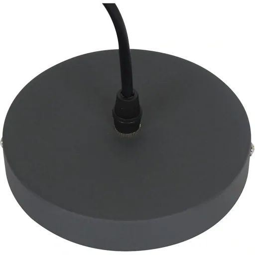Hängeleuchte Deckenstrahler Industrie Vintage E27 40W Küche Bar Metall schwarz ?34,5 x H28 cm (ohne Birne)