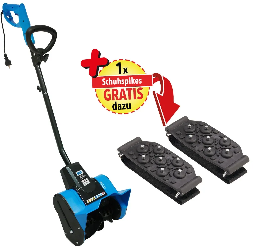 Elektro-Schneefräse GESF 260 plus GRATIS dazu Schuhspikes