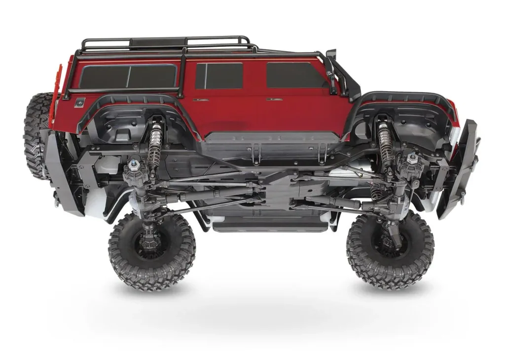 TRX-4 Land Rover Crawler 1/10 rot Crawler 2.4GHz (Link-fähig) ohne Akku, ohne Lader