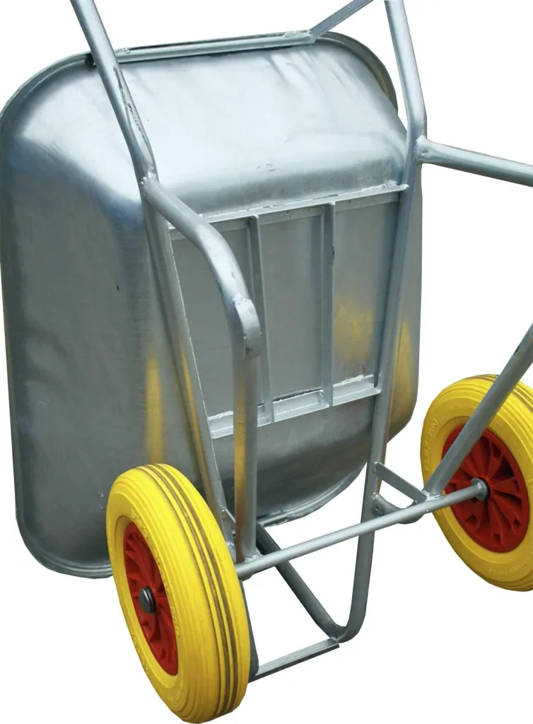 Großmulden-Schubkarre "Farmer II", 200 Liter, 2 aufgeschäumte Wflex-Räder
