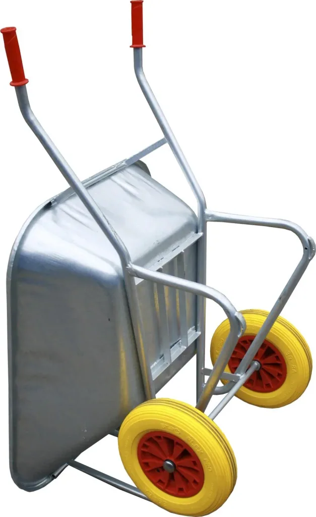 Großmulden-Schubkarre "Farmer II", 200 Liter, 2 aufgeschäumte Wflex-Räder
