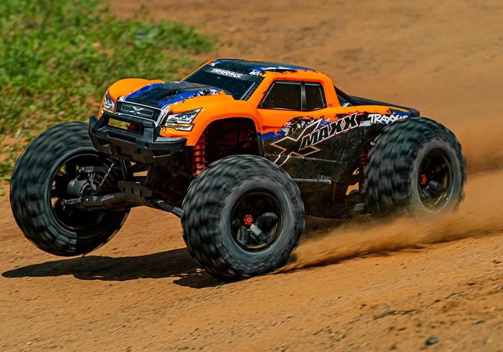 X-Maxx 4x4 VXL orangeX RTR ohne Akku/Lader 1/7 4WD Monster Truck Brushless