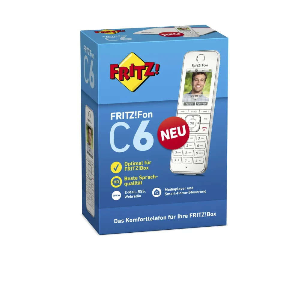 FRITZ!Fon C6 Schnurloses Telefon VoIP