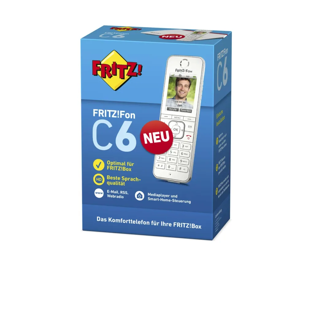 FRITZ!Fon C6 Schnurloses Telefon VoIP