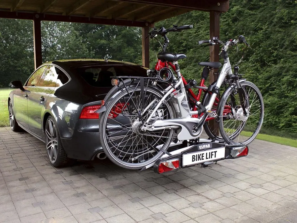 Heckträger "Bike-Lift" für Anhängerkupplung, 2 Fahrräder