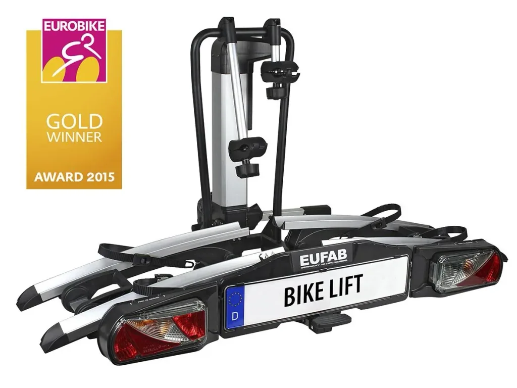 Heckträger "Bike-Lift" für Anhängerkupplung, 2 Fahrräder