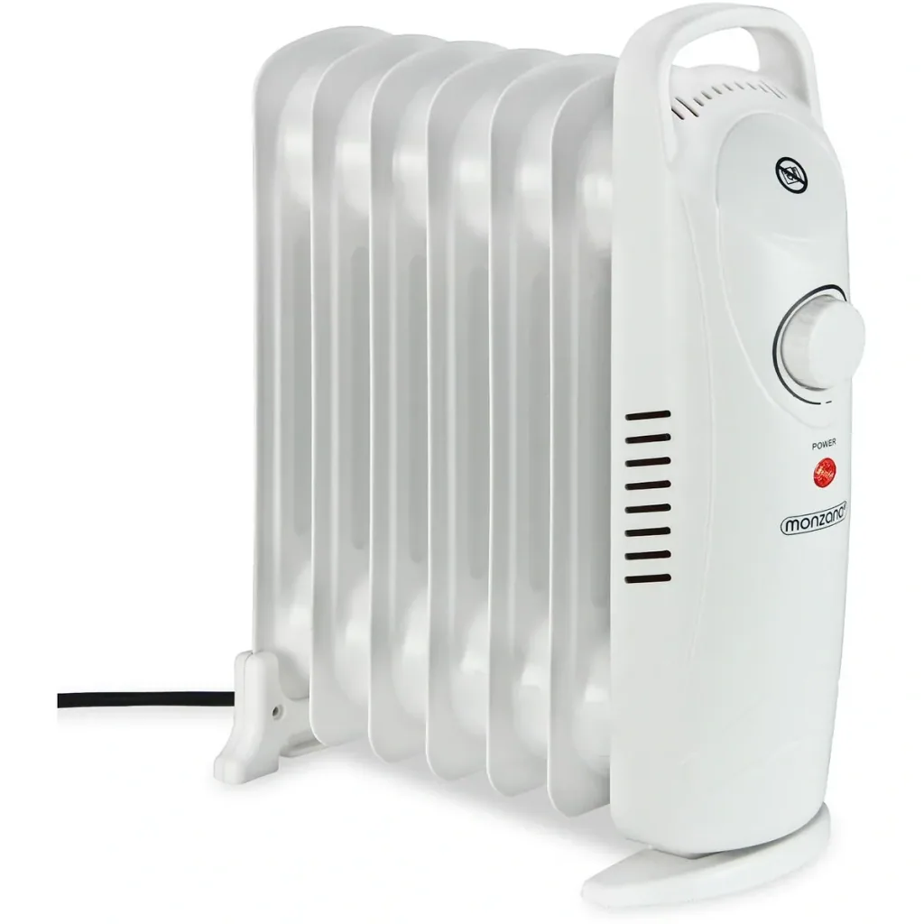Ölradiator Elektroheizung 7 Rippen 800W