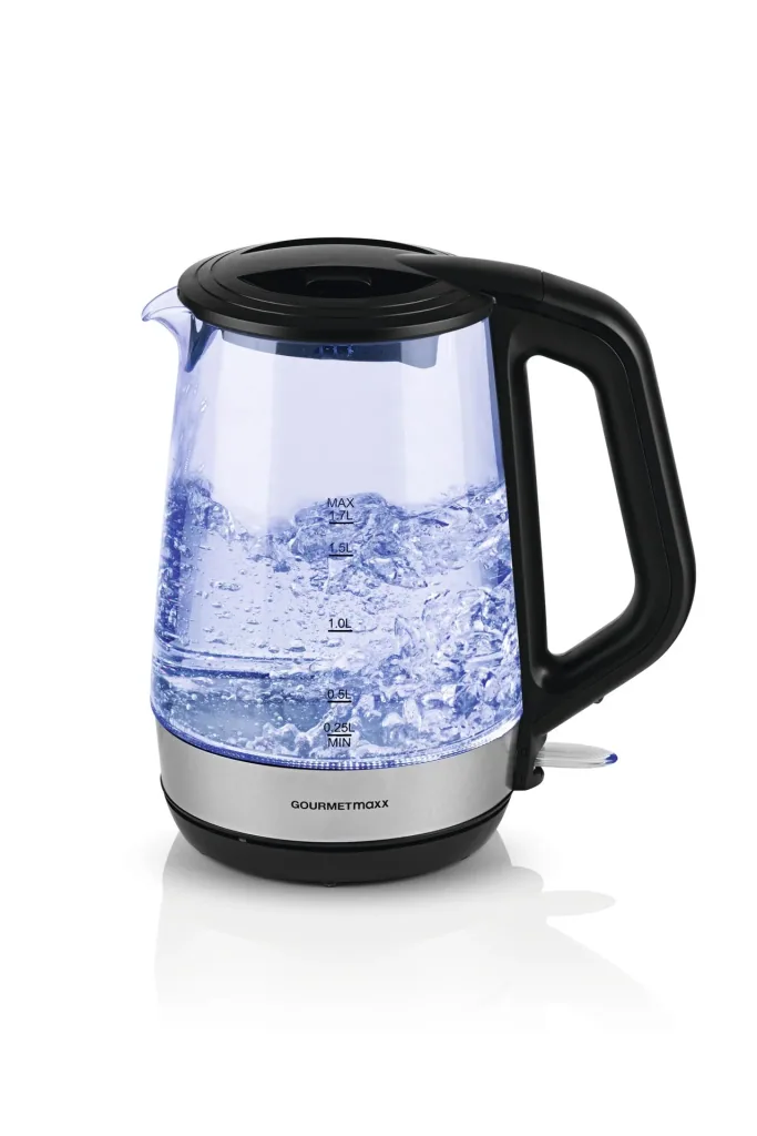 Glas Wasserkocher "Tasse für Tasse" 1,7 Liter, 2200 W