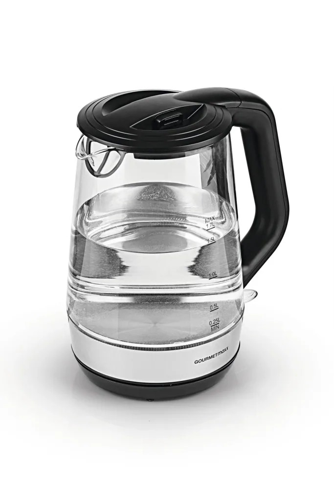 Glas Wasserkocher "Tasse für Tasse" 1,7 Liter, 2200 W