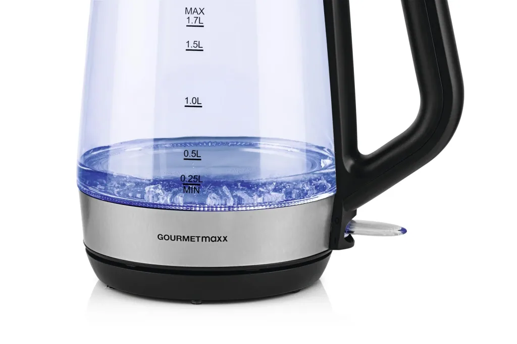 Glas Wasserkocher "Tasse für Tasse" 1,7 Liter, 2200 W