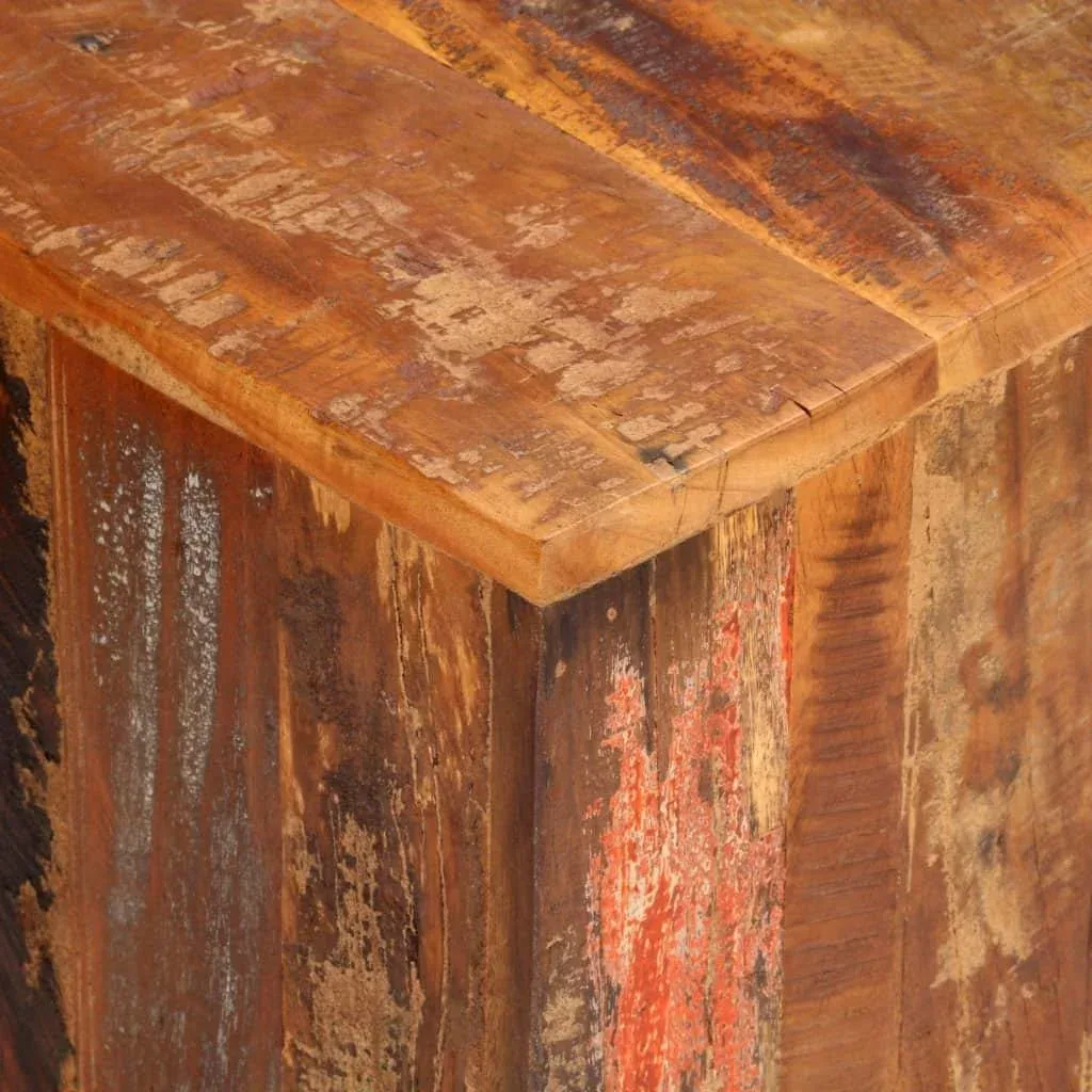 TV-Schrank 110x30x40 cm aus massivem recyceltem Holz