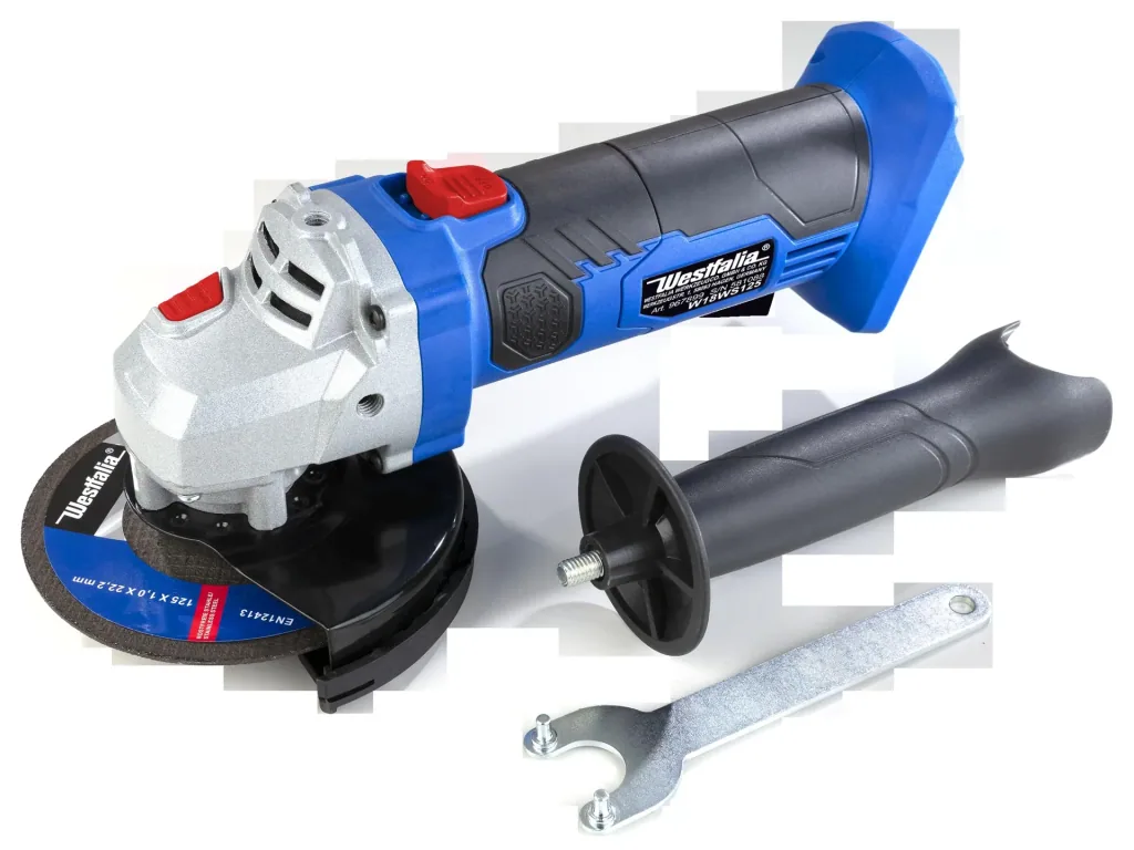 Akku Winkelschleifer Li-Ion W18WS125 18 V, ohne Akku und Ladegerät
