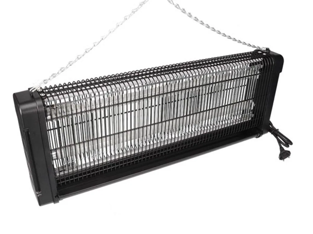Elektrischer Insektenvernichter, UV-A, 2800 V, 150 m2, 40 W, Innenbereich, herausnehmbare Schale