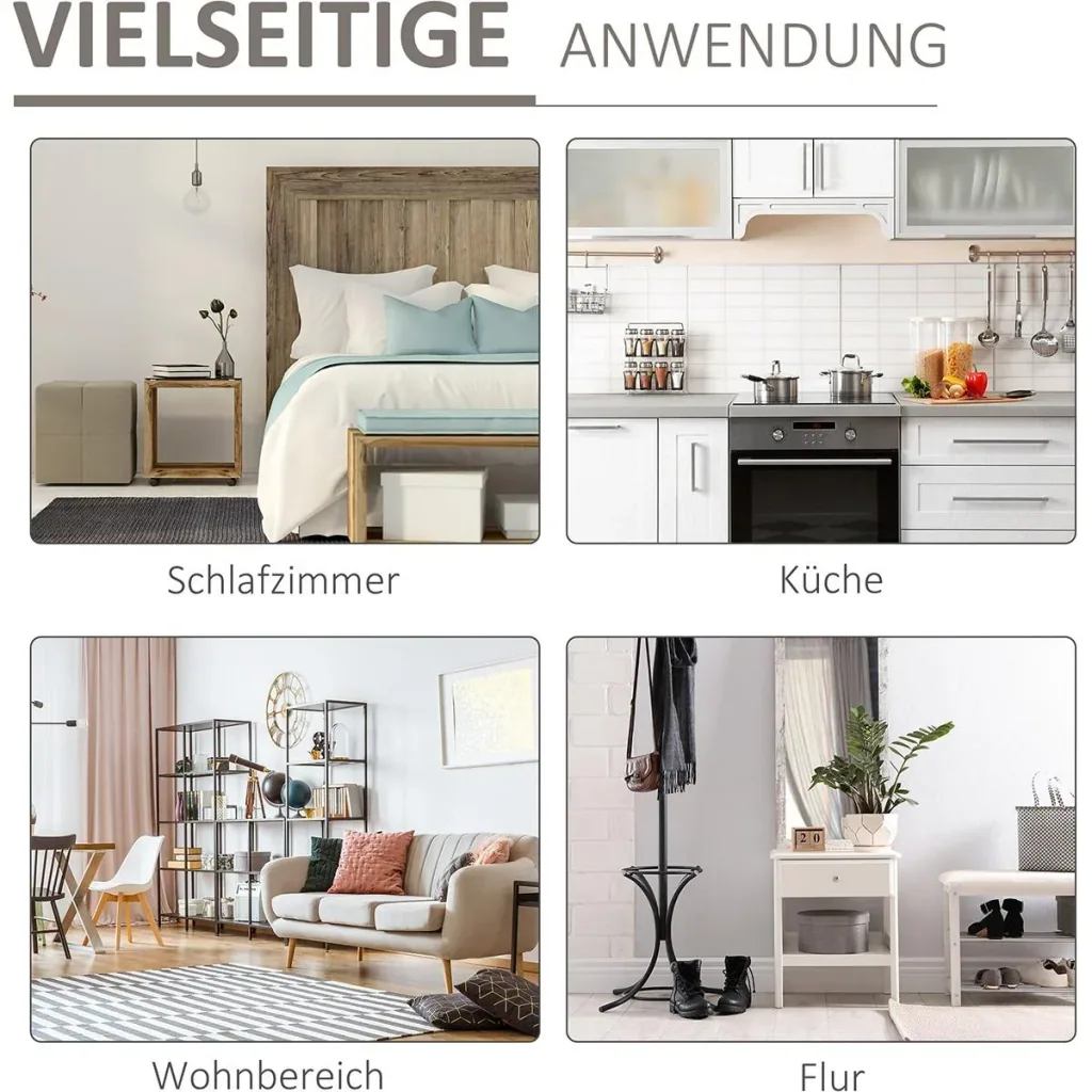 Küchenschrank mit Glastüren Weiß