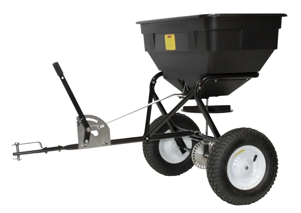Streuwagen für Rasentraktoranbau