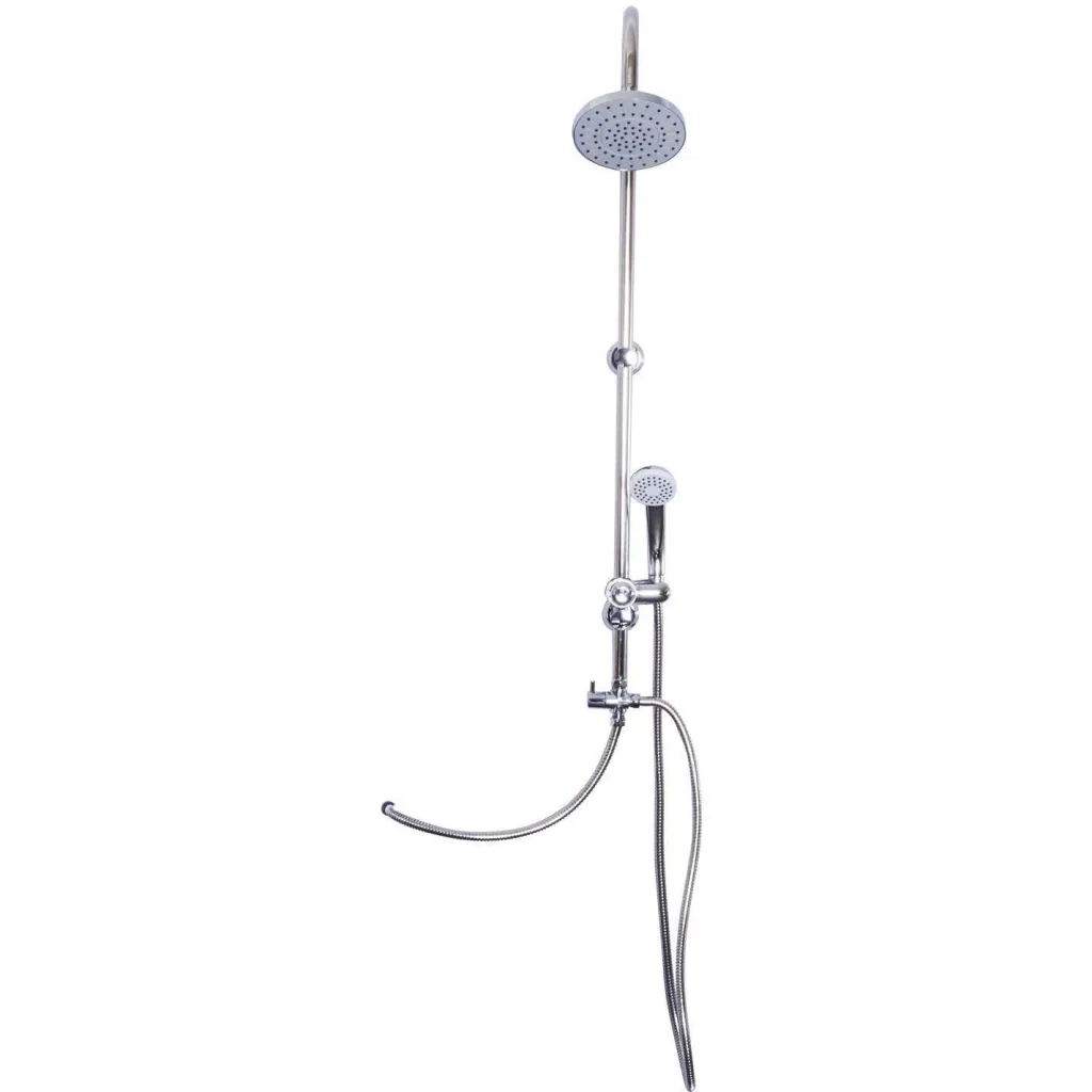 Duschsystem Duscharmatur mit Handbrause Chrom