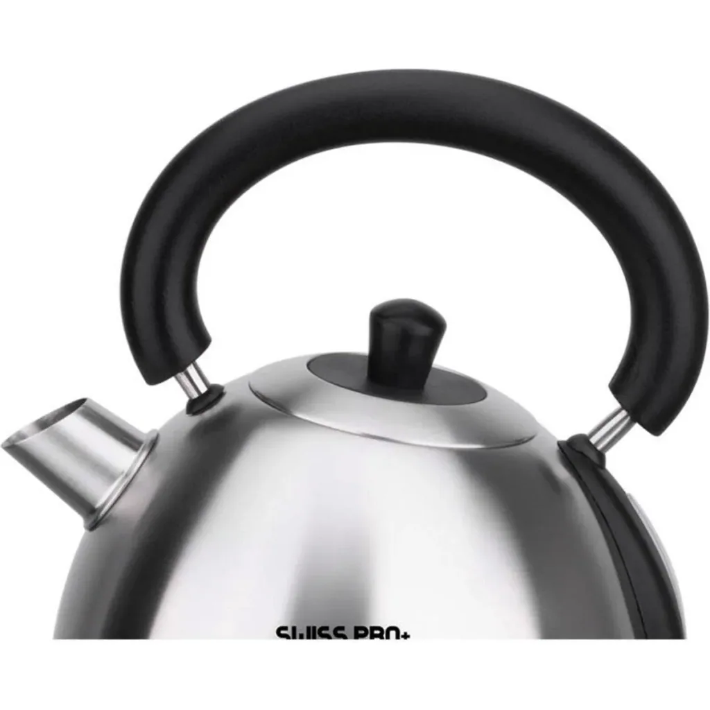 Retro-Wasserkocher - 2200W - 1,8L - Silber