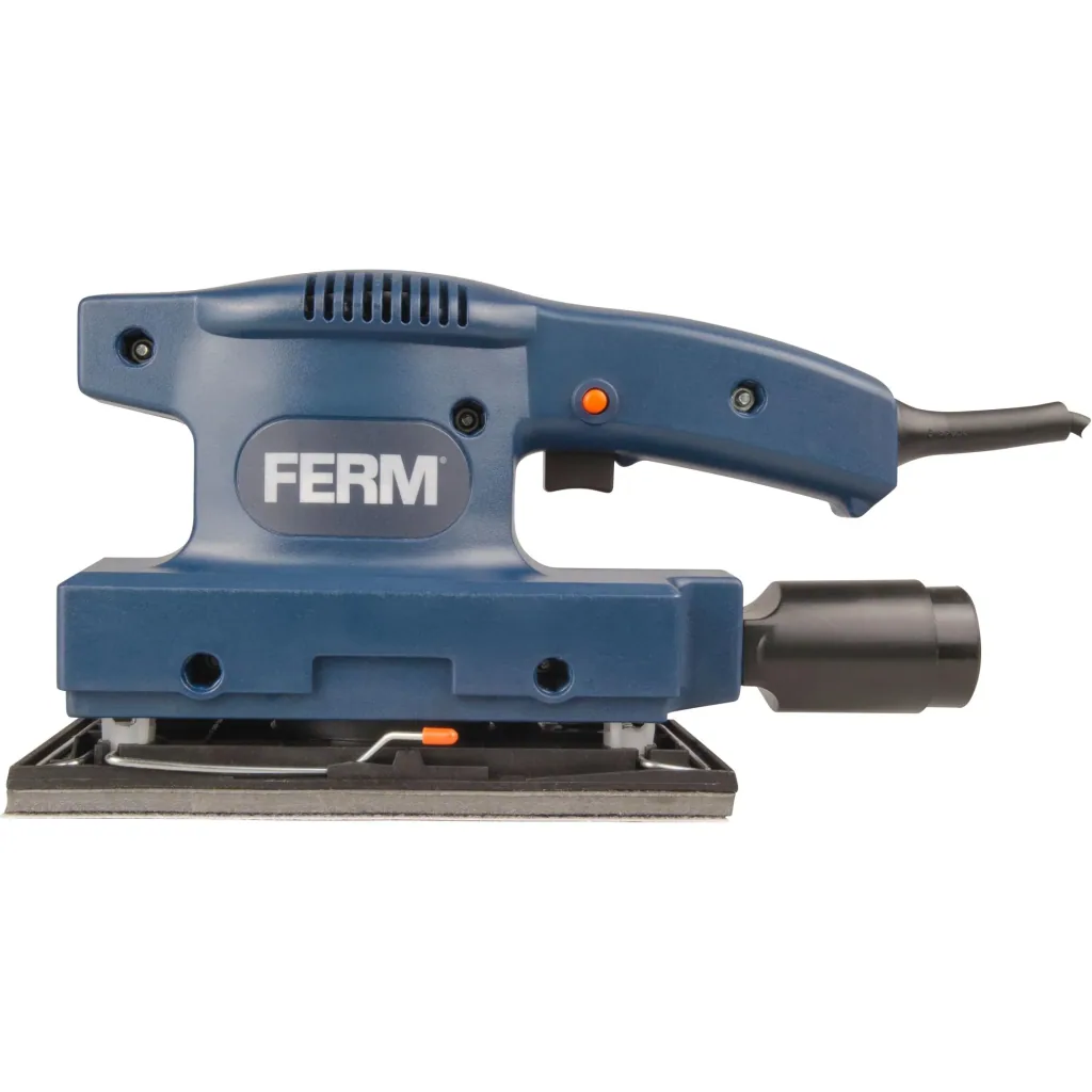 PSM1027 Schwingschleifer 135W - Klettverschluß - Soft griff - Mit 1 Stück Schleifpapier (P80) und Vakuum-Adapter
