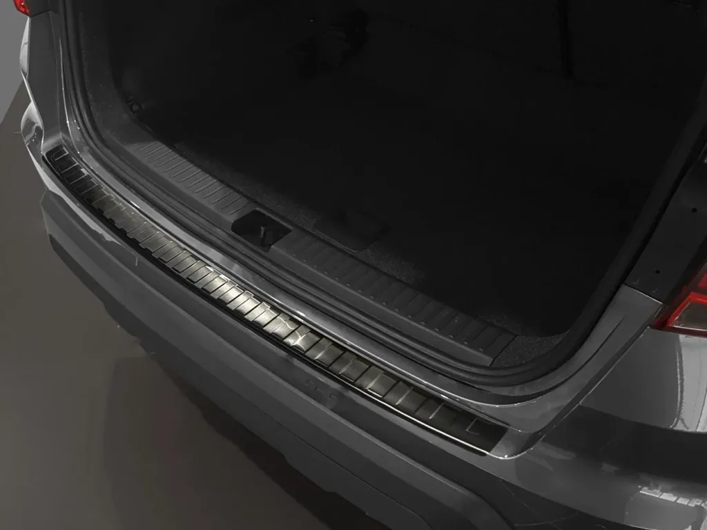 Ladekantenschutz Edelstahl graphite / black für Seat Arona, Baujahr 2017>