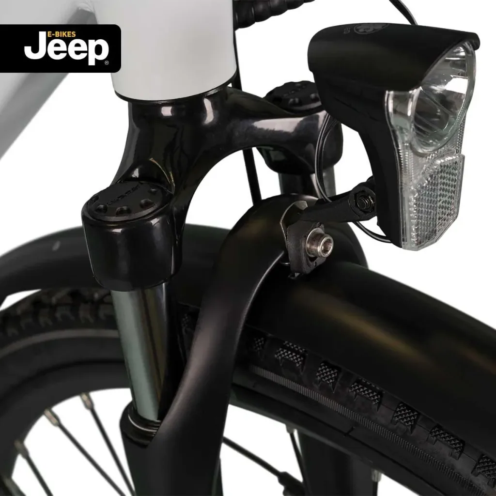Unisex Trekking E-Bike, 28 Zoll, Rahmengröße 46 cm, 7-Gang Kettenschaltung, white TLR 7011