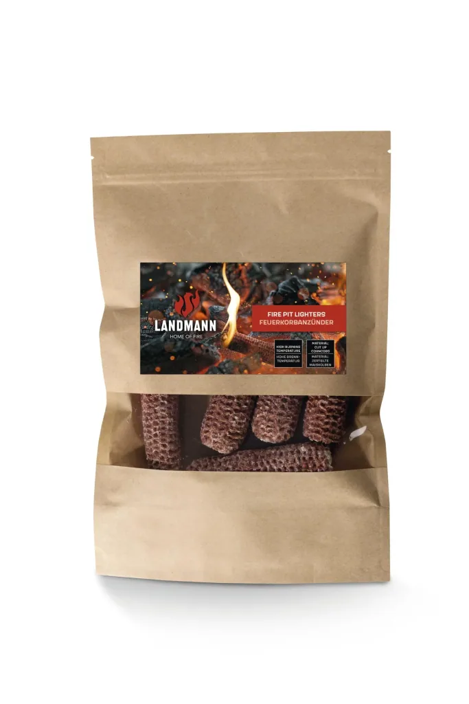 Feuerkorbanzünder, Maiskolbenoptik, 450 g