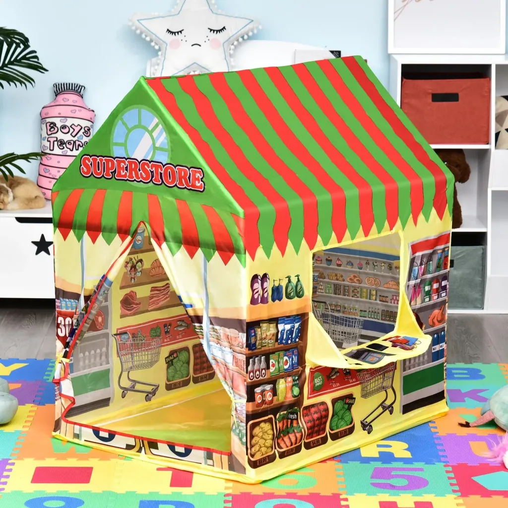 Supermarkt-Spielzelt