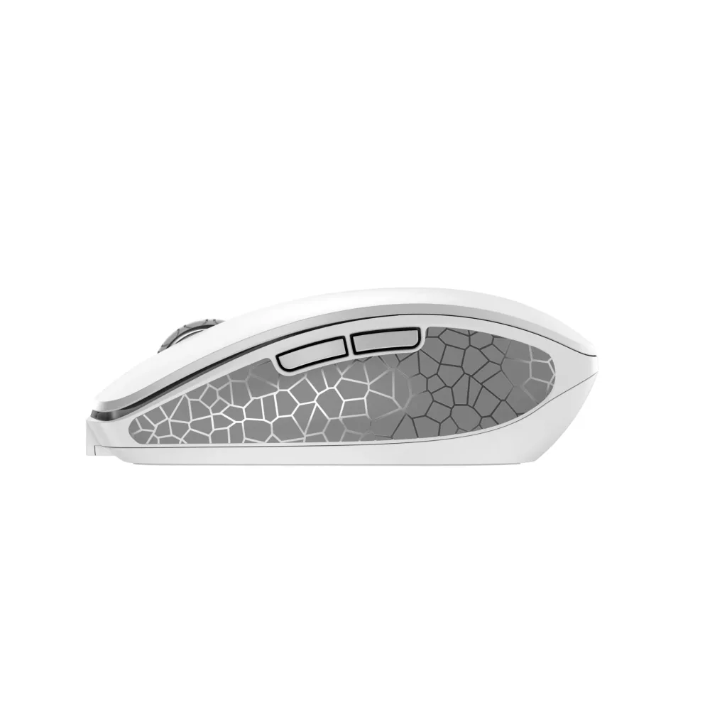 Kabelloses Tastatur-Maus-Set DW 9000 SLIM silber/weiß