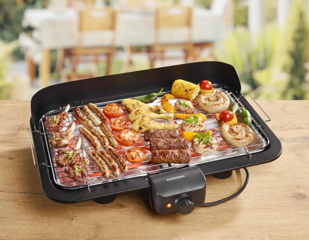 BBQ Stand- und Tischgrill XXL, 2200 Watt
