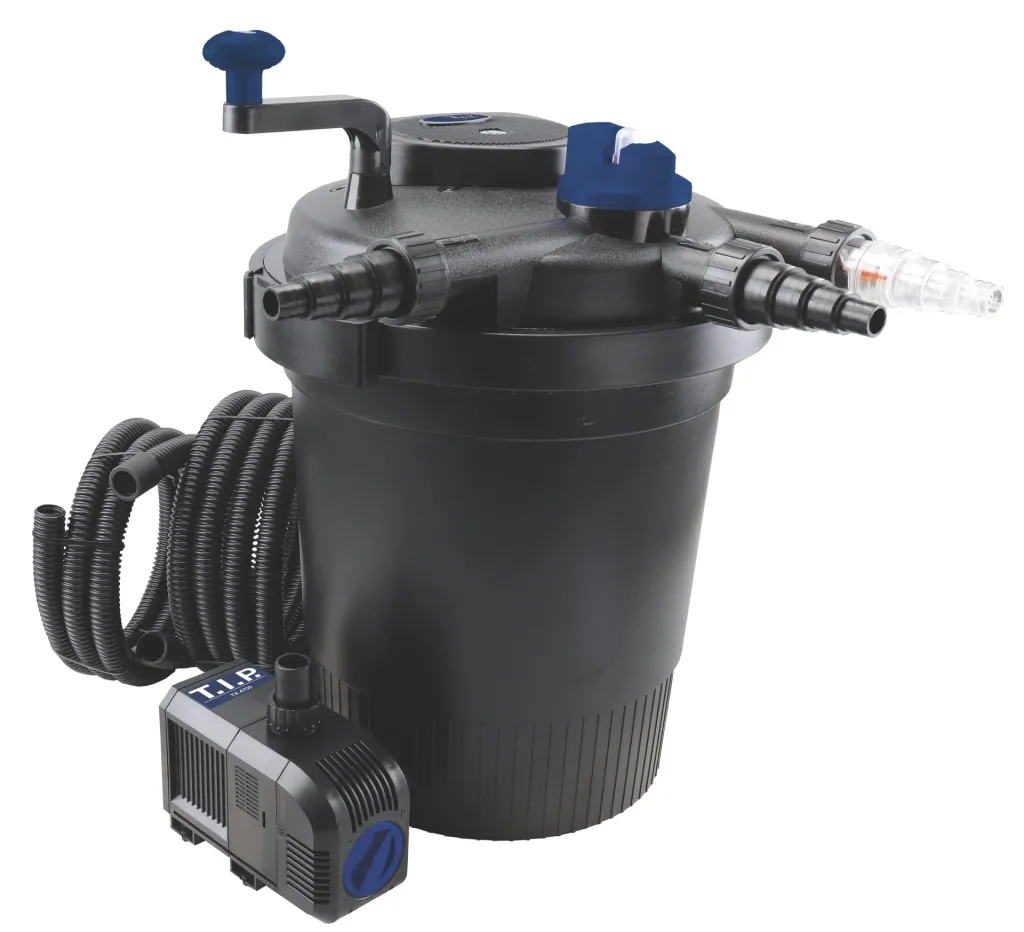 Teichdruckfilter Kunststoff "TFP 15000" - UV 13 bis 4.500 l/h Fördermenge