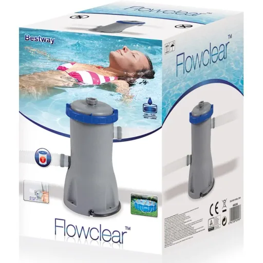 Flowclear Filterpumpe 3.028 l/h - Inkl. Filterpatrone II
