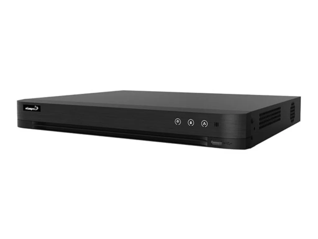 8-Kanal-DVR (Digitaler Videorekorder), 8 Schnittstellen, fortschrittliche H.265+ Videokompression, unterstützt 8 MP Auflösung, Echtzeitüberwachung und intelligente Suche über die Guarding Vision App, ideal für mittelgroße