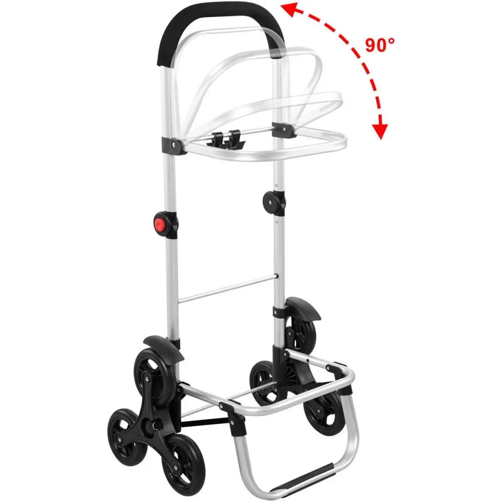 Einkaufswagen - Treppensteiger - geeignet für die Treppe - grau