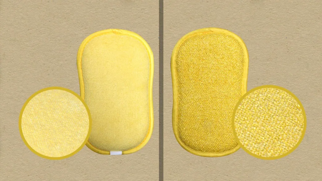 2 in 1 Mikrofaser-Schwämme, 5er-Set