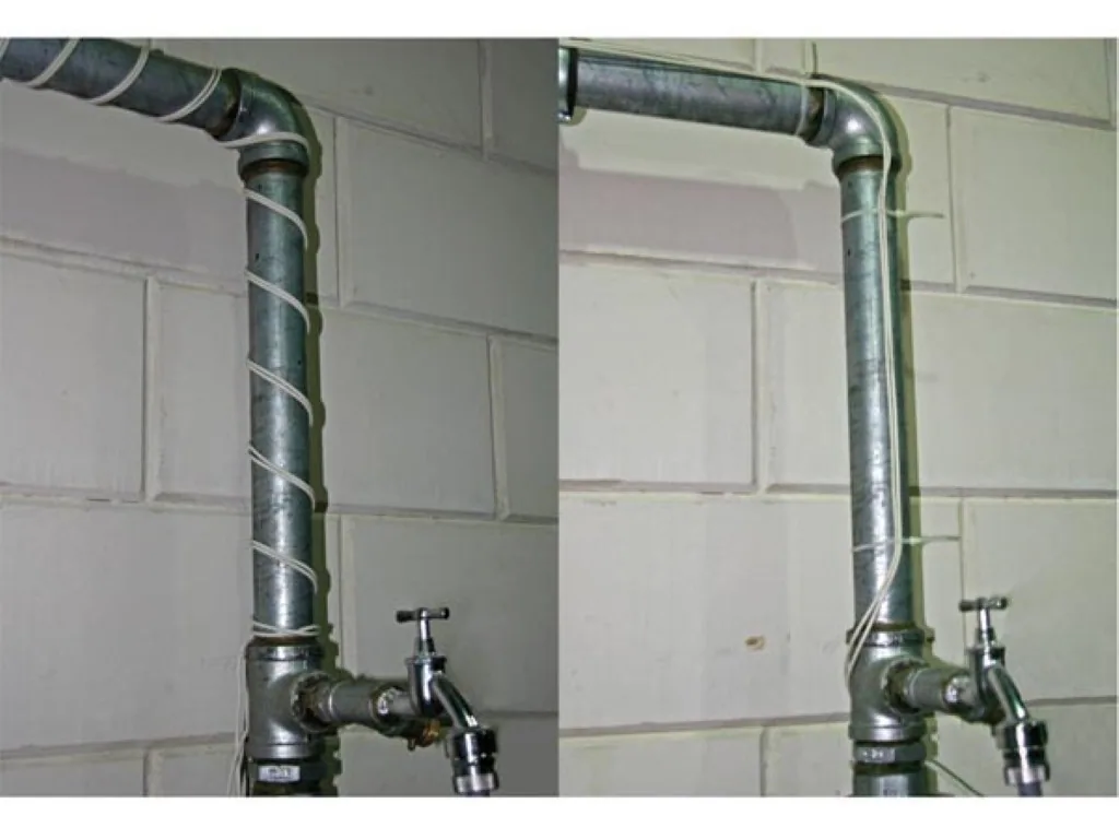 Frostschutz-Heizkabel für Wasserrohre 6 m, IP68 wasserdichtes Heizkabel zum Frostschutz von Rohren, Dachrinnen und Tanks, für Innen- und Außenbereich