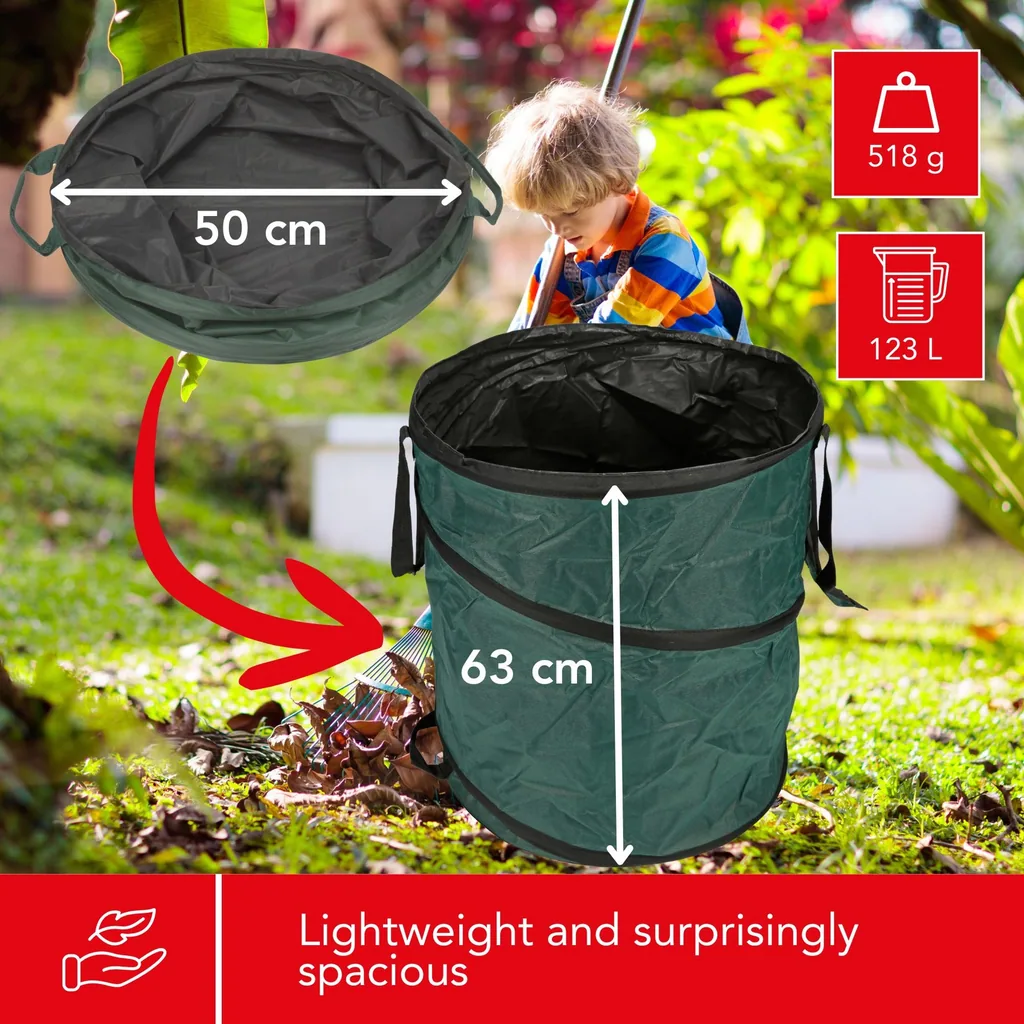 Pop-up Gartenabfallsack - 123 l