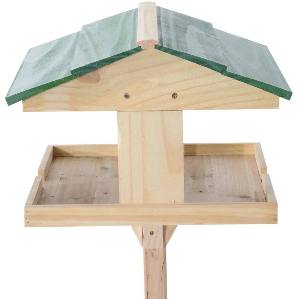 Vogelhaus Vogel Futterhaus mit Ständer Kiefer