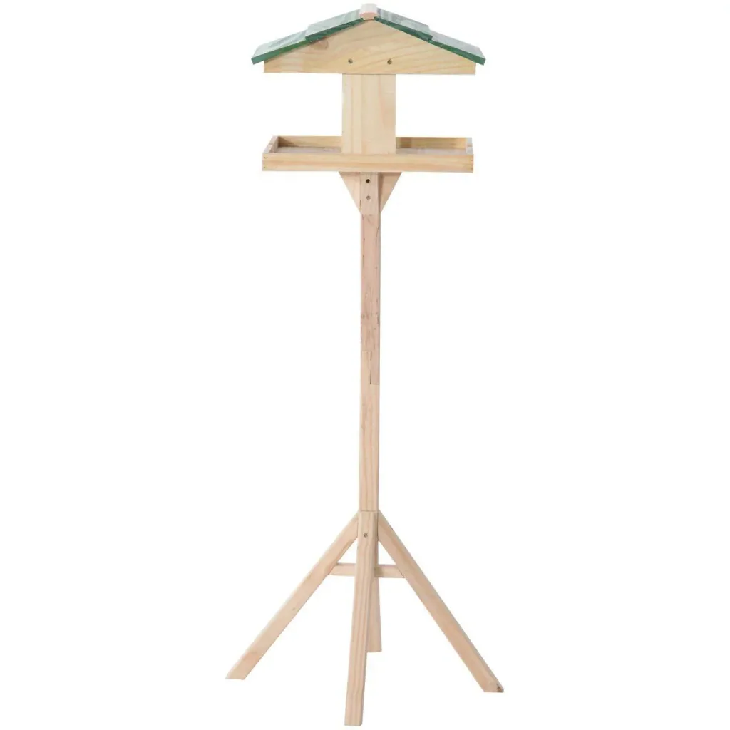 Vogelhaus Vogel Futterhaus mit Ständer Kiefer