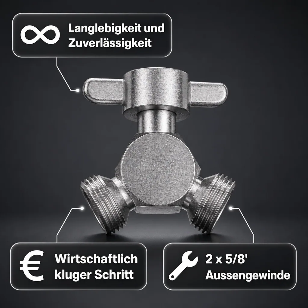 Y - Stück zur Leitungsreinigung, Schnell und einfach saubere Bierleitungen