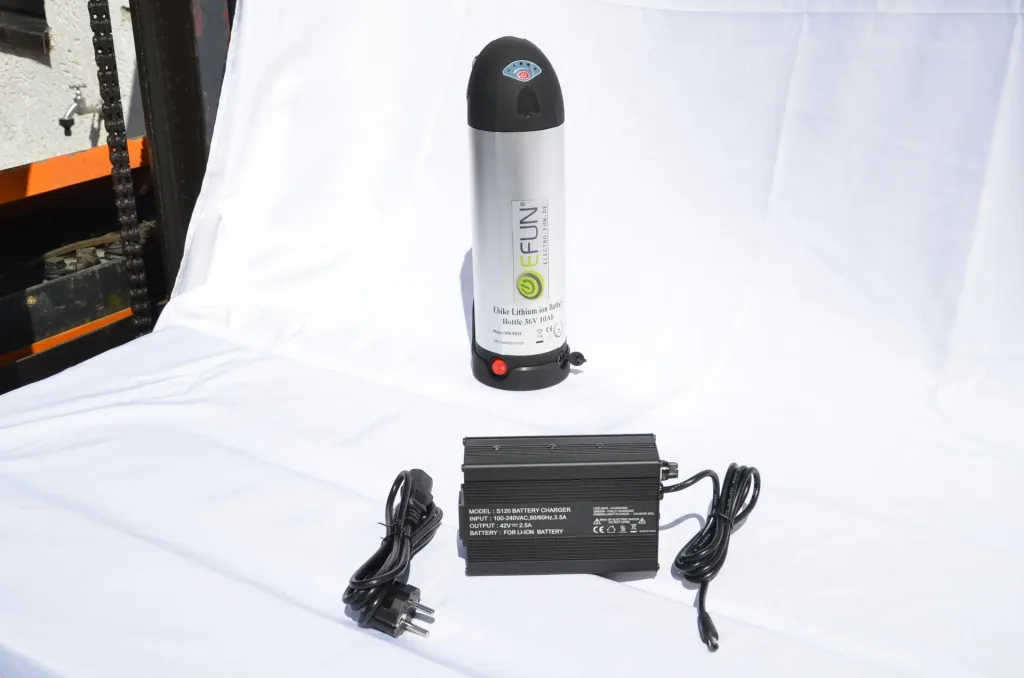 Akku Lithium Ionen 36 Volt 10 Ah BOTTLE E-Bike E-FUN