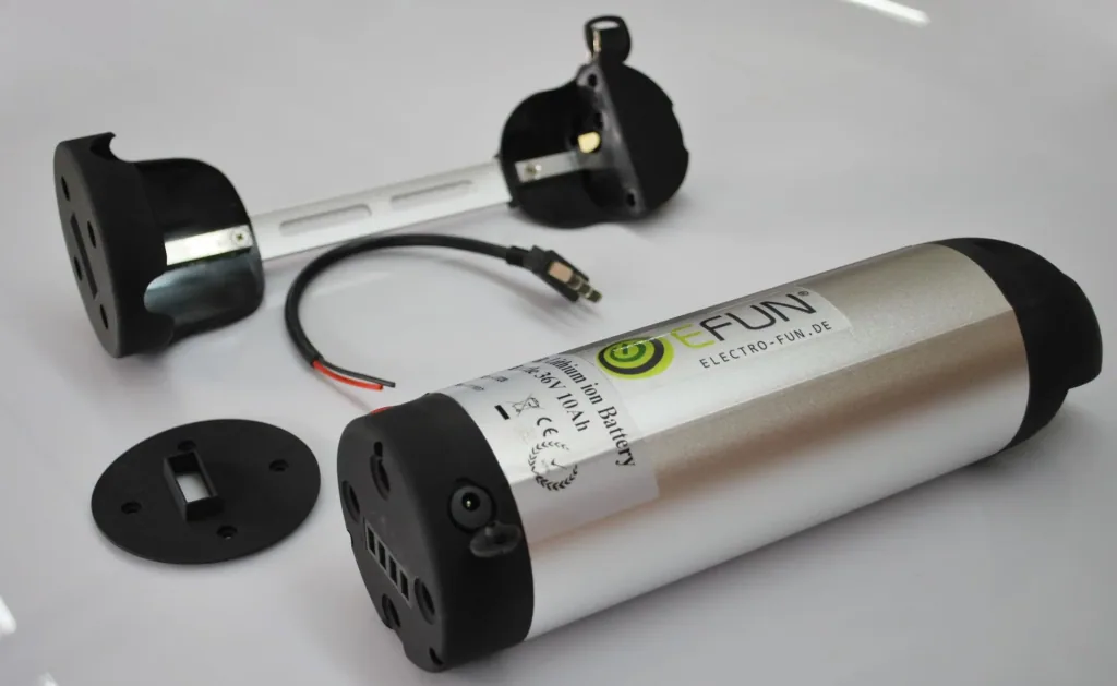 Akku Lithium Ionen 36 Volt 10 Ah BOTTLE E-Bike E-FUN